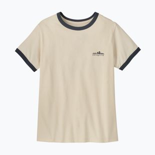 Футболка жіноча Patagonia Fitz Roy Foothills Ringer Tee undyed natural