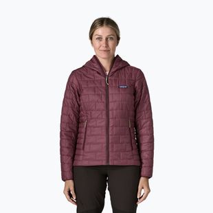 Куртка утеплена жіноча Patagonia Nano Puff Hoody berry fig