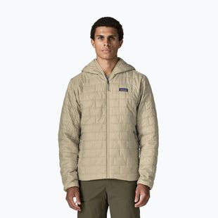 Куртка утеплена чоловіча Patagonia Nano Puff Hoody weathered stone