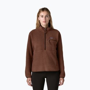 Кофта флісова жіноча Patagonia Retro Pile Marsupial berm brown