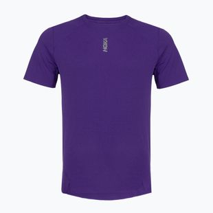 Футболка для бігу чоловіча HOKA EveryRun Short Sleeve cosmic purple
