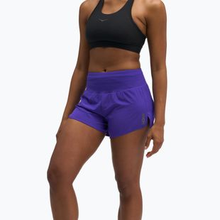 Шорти для бігу жіночі HOKA Glide Short 3.5" Brief cosmic purple