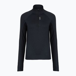 Кофта для бігу жіноча HOKA Skyform Half Zip black heather