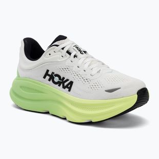 Кросівки для бігу жіночі HOKA Bondi 9 white/tart apple
