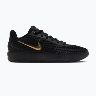 Кросівки для баскетболу чоловічі Nike LeBron Witness X black/black/iron grey/metallic gold
