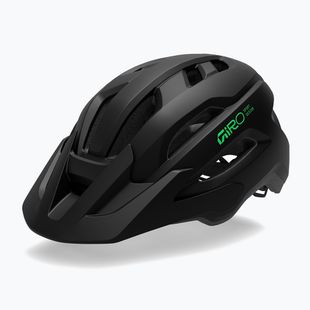 Шолом велосипедний дитячий Giro Fixture II MIPS matte black/vivid green