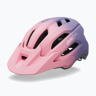 Шолом велосипедний дитячий Giro Fixture II MIPS matte light pink/purple fade