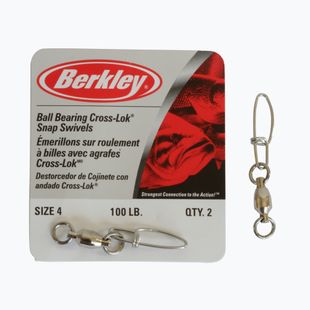 Вертлюжки спінінгові Berkley Mc Mahon Bb With Snaps Swivel розмір 2