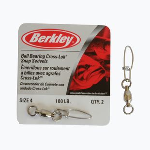 Вертлюжки спінінгові Berkley Mc Mahon Bb With Snaps Swivel розмір 6