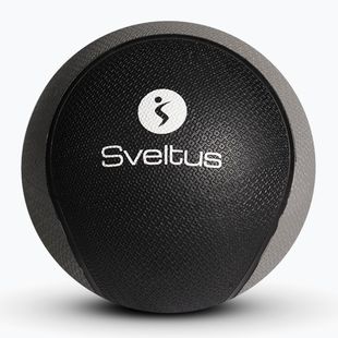 М'яч лікарський Sveltus Medicine Ball Rubber 1 кг grey/ black