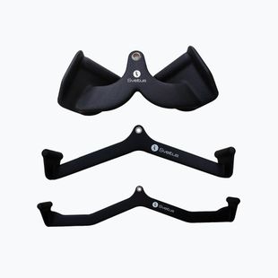 Гриф для тяги Sveltus 1589 Kit of 3 Ergo 3 шт. black