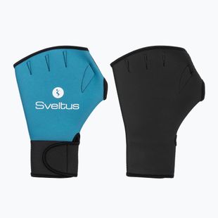 Рукаваці для аквафітнесу Sveltus 1840 Aqua black/blue