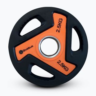 Диски олімпійські Sveltus Olympic Disc With Handles 2,5 кг black