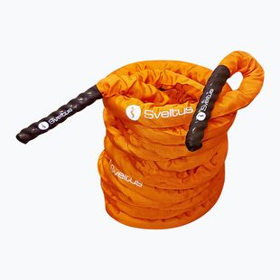 Мотузка для тренувань Sveltus Battle Rope Premium 38 мм orange