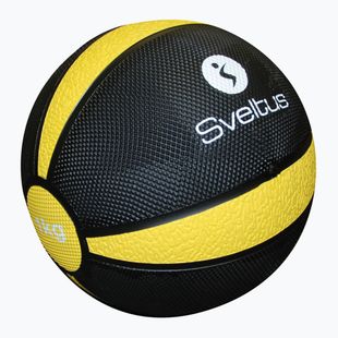 М'ячі медичний (волбол) Sveltus Medicine Ball 1 кг black/yellow