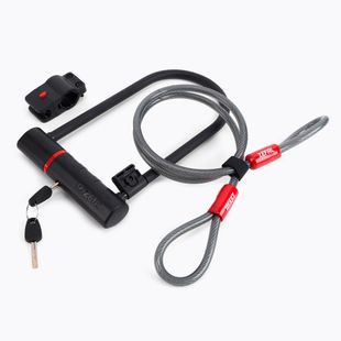 Замок велосипедний Zefal K-Traz U11 Cable Level 11 U-Lock чорний 4922B