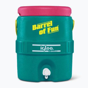 Ємніть для води Igloo Retro Barrel Of Fun 2 Gallon 7,6 л dark jade/bold magenta/livewire yellow