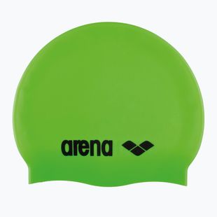 Шапочка для плавання дитяча arena Classic Silicone Jr acid lime/black