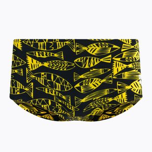Плавки чоловічі Arena Fisk Low Waist Short black/yellow star