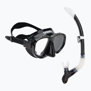 Набір для снорклінгу дитячий arena Premium Snorkeling Set Jr black/clear/black