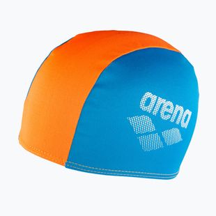 Шапочка для плавання дитяча arena Polyester II Jr blue/orange