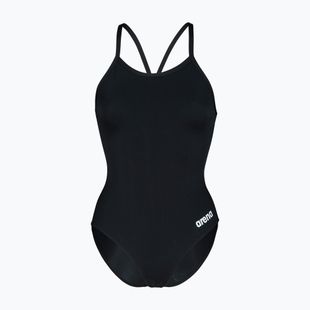 Купальник суцільний жіночий Arena Team Light Drop Solid black/white