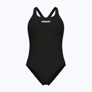 Жіночий суцільний купальник arena Team Swim Pro Solid black/white