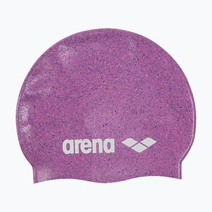 Шапочка для плавання дитяча arena Silicone Cap Jr pink multi