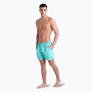 Шорти для плавання чоловічі arena Fundamentals Boxer R water/navy