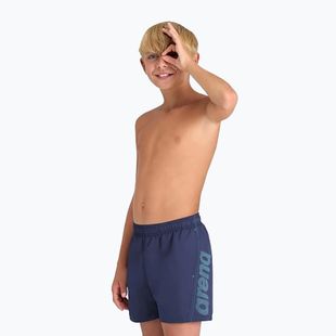 Плавки дитячі Arena Fundamentals Logo JR Boxer R navy/turquoise