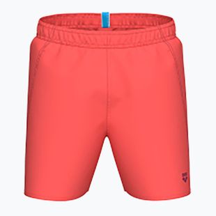 Шорти для плавання чоловічі arena Fundamentals Boxer R calypso coral/dark purple