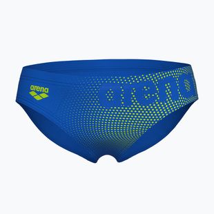Дитяча арена Dim Light Swim Briefs синій фарфор/художній лайм