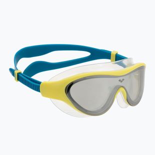 Окуляри для плавання дитячі arena The One Mirror Jr silver/soft green/blue cosmo