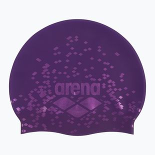 Шапочка для плавання arena Shine plum/violet