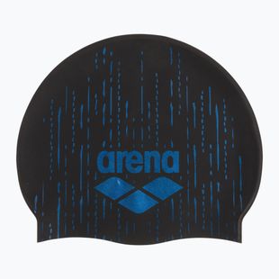 Шапочка для плавання arena Shine black/blue