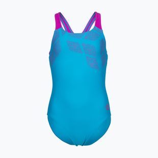 Купальник суцільний дитячий arena Kikko Swim Pro Back turquoise/very fuchsia