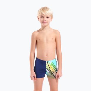 Плавки дитячі arena Loud Swim Short navy/multi