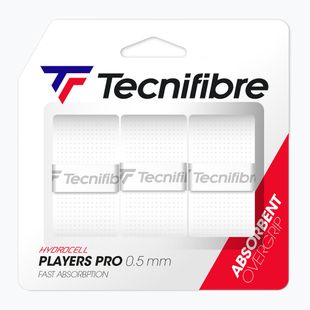 Обмотки для ракеток тенісних Tecnifibre Pro Players 3 шт. white