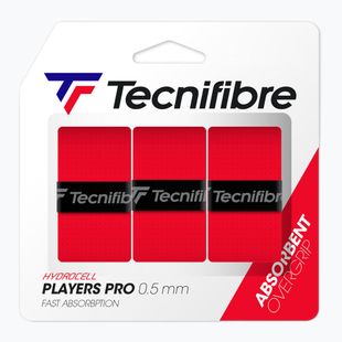 Обмотки для ракеток тенісних Tecnifibre Pro Players 3 шт. red