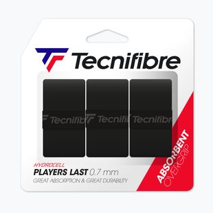 Обмотка для ракеток тенісних Tecnifibre Players Last 3 шт. black