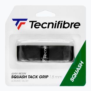 Обмотка для ракети для сквошу Tecnifibre Squash Tack Grip Black Box black