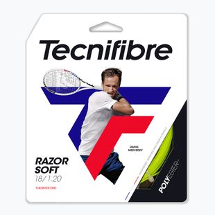 Струни тенісні Tecnifibre Razor Soft lime