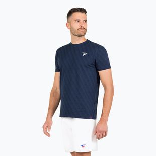 Футболка тенісна чоловіча Tecnifibre Graphic Tee Stretch merine