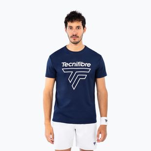 Футболка тенісна чоловіча Tecnifibre Team Corpo Tee marine