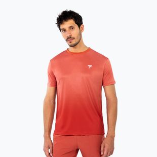 Футболка тенісна чоловіча Tecnifibre Team X-Loop terracotta