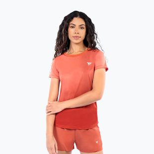 Футболка для тенісу жіноча Tecnifibre Team X-Loop terracotta