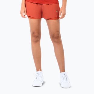Шорти тенісні жіночі Tecnifibre Team Stretch Short W terracotta