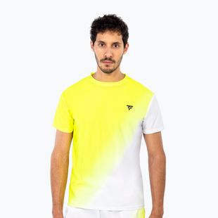 Футболка тенісна чоловіча Tecnifibre X-Loop Tee white/yellow