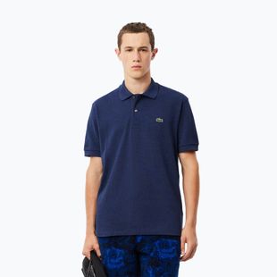 Футболка поло чоловіча Lacoste L1264 dark indigo blue