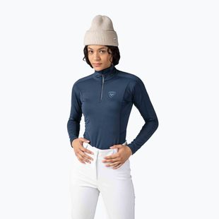 Жіноча термоактивна кофта Rossignol Classique 1/2 Zip dark navy